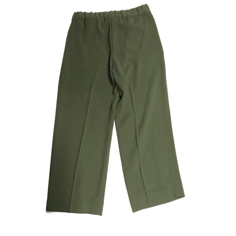 Banana Republic Belted Crepe Wide Leg Crop Pant 4